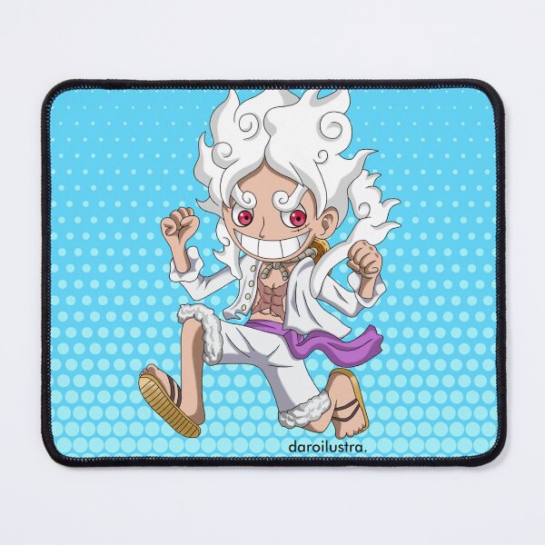Item preview, Fanart chibi version illustration of Luffy Gear 5 designed and sold by daroilustra..