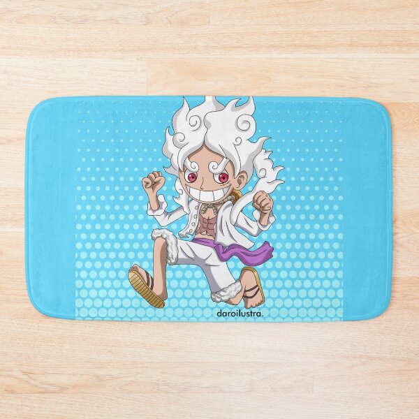 Item preview, Fanart chibi version illustration of Luffy Gear 5 designed and sold by daroilustra..