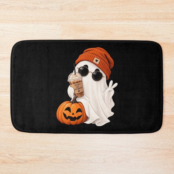 Item preview, Spooky Ghost Coffee Halloween Sticker, Cute Fall Design designed and sold by Butterfly  Effect.