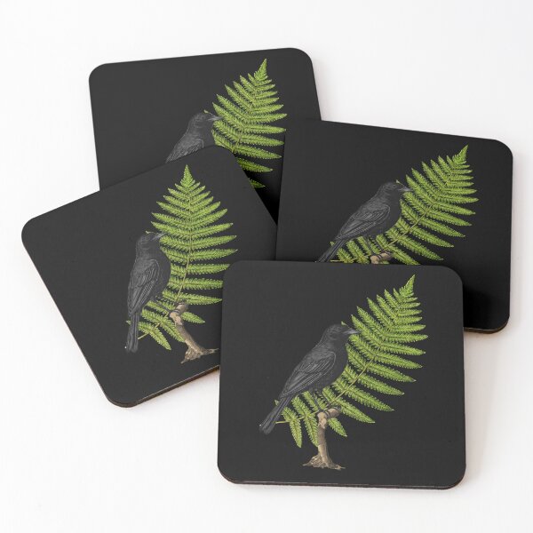 Item preview, Raven and fern designed and sold by FlowaDesign.