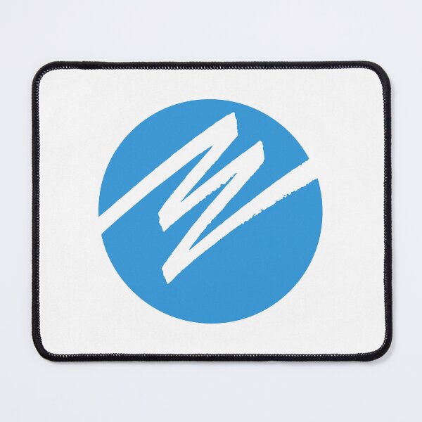 Item preview, Blue Circle M Brush Stroke Logo designed and sold by dxiermk.
