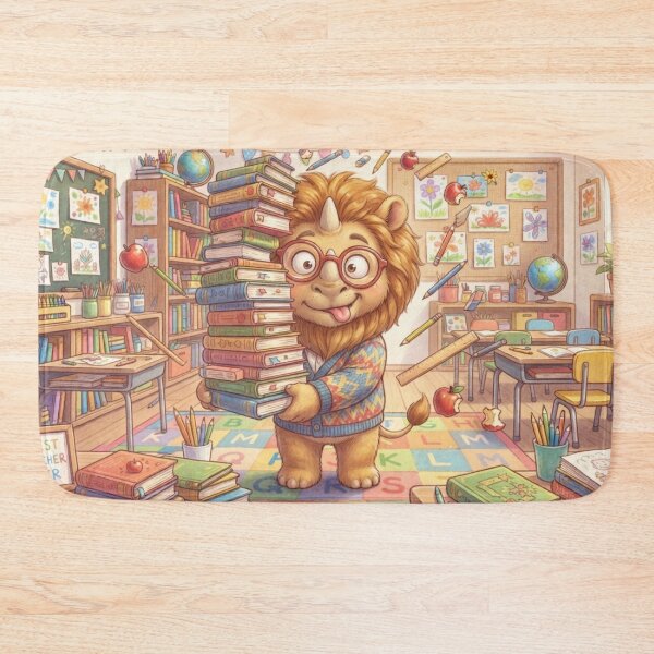 Item preview, The Classroom's Favorite Lion Teacher designed and sold by TreatLLC.