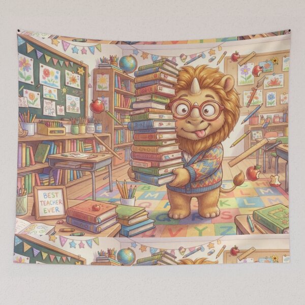 Item preview, The Classroom's Favorite Lion Teacher designed and sold by TreatLLC.