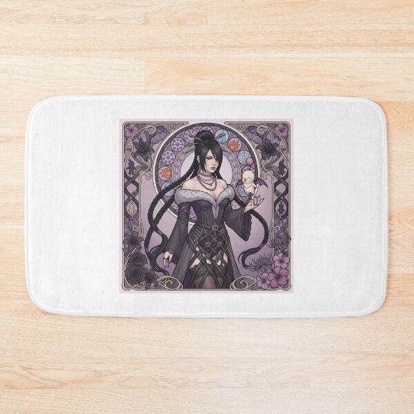 Item preview, Lulu in the style of Alphonse Mucha designed and sold by Solace Sparkles.