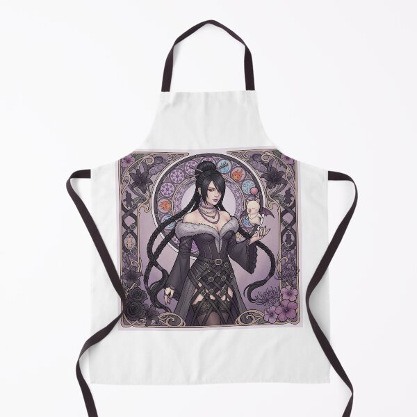 Item preview, Lulu in the style of Alphonse Mucha designed and sold by Solace Sparkles.