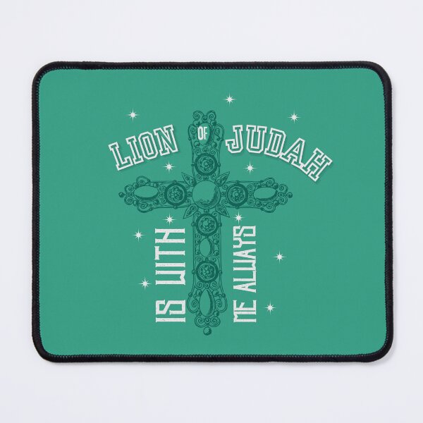 Item preview, The Lion Of Judah is with Me - Christ Inspiration Quote - Valentine'S Day Gifts - Green designed and sold by Doiemacreations.