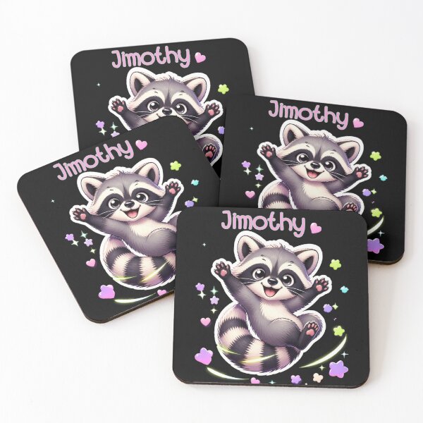 Item preview, Jimothy Raccoon Funny Animal Meme designed and sold by VisualPantry.