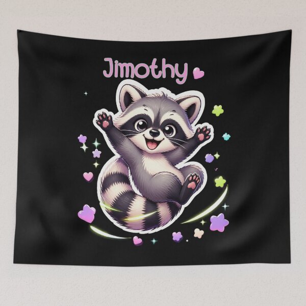Item preview, Jimothy Raccoon Funny Animal Meme designed and sold by VisualPantry.
