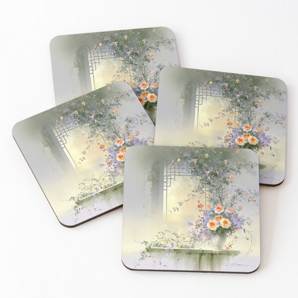 Item preview, Dawn Light on Golden Blossoms designed and sold by bloorose.