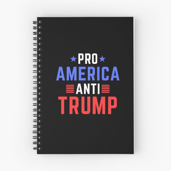 Item preview, Pro America Anti Trump designed and sold by ANNINOART ⭐⭐⭐⭐⭐.