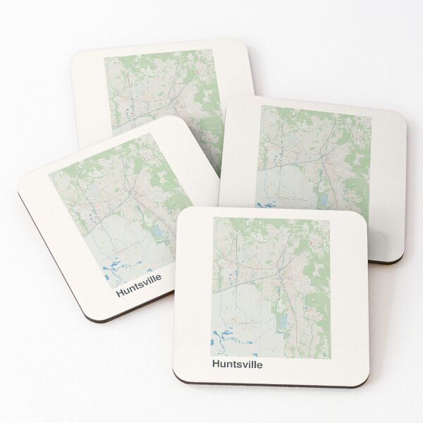 Item preview, Huntsville Minimalistic Map Art designed and sold by MapsNerd.