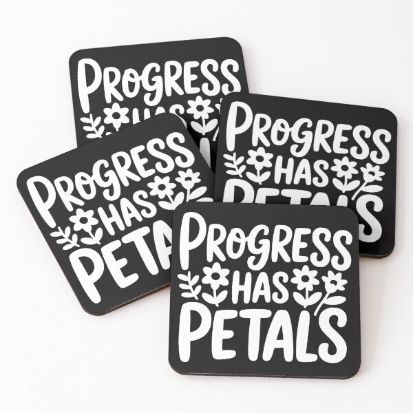 Item preview, Progress Has Petals designed and sold by theartfulaspie.