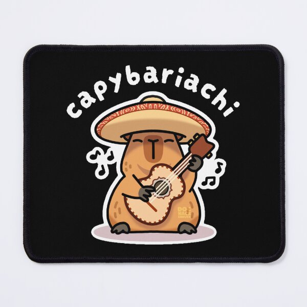 Item preview, El Capybariachi (Dark) designed and sold by DocHackenbush.