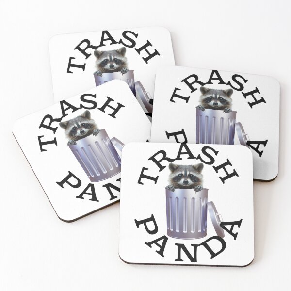 Item preview, Funny Trash Panda Raccoon in Trash Can Meme designed and sold by KMKDesignStudio.