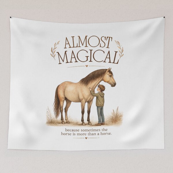 Item preview, Almost Magical Horse Is More Than a Horse designed and sold by AleksandraJac05.