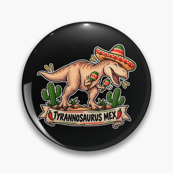 Item preview, Tyrannosaurus Mex – Funny Mexican T-Rex Cinco de Mayo Design designed and sold by DogLord.