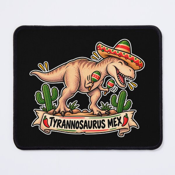 Item preview, Tyrannosaurus Mex – Funny Mexican T-Rex Cinco de Mayo Design designed and sold by DogLord.