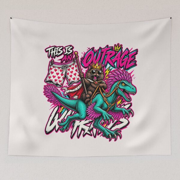 Item preview, This Is An Outrage designed and sold by urbanons.