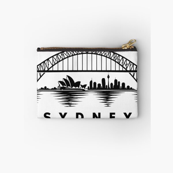 Item preview, Sydney Harbour Bridge Skyline Silhouette Black designed and sold by Kenzie & Co.