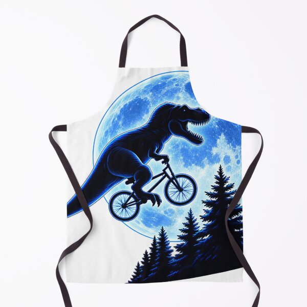 Item preview, T-Rex BMX Moon Ride Funny Dinosaur Adventure designed and sold by ApollonCraft.