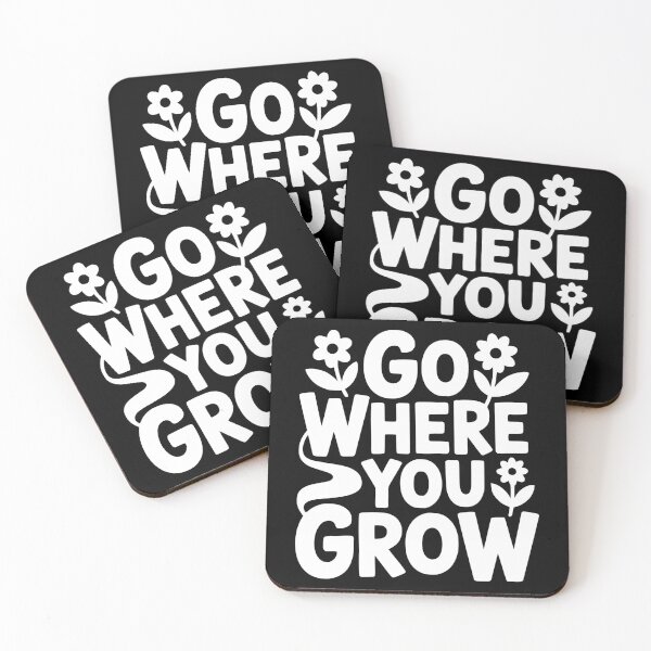 Item preview, Go Where You Grow designed and sold by theartfulaspie.