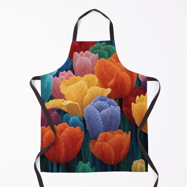 Item preview, Beautiful Tulips Blooming Garden Flower Artwork designed and sold by AutoPopStudio.