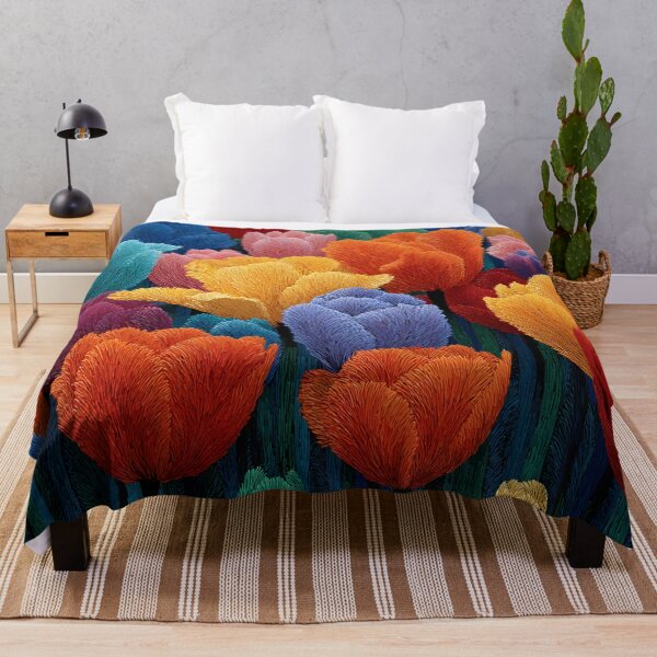 Item preview, Beautiful Tulips Blooming Garden Flower Artwork designed and sold by AutoPopStudio.