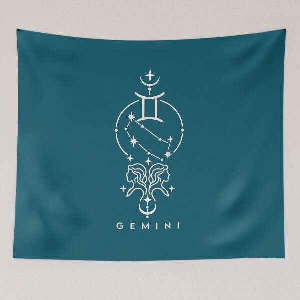 Item preview, Gemini Zodiac T-Shirt | Constellation Star Sign Line Art Tee | Astrology Gift for Gemini Season designed and sold by ElegantPeople.