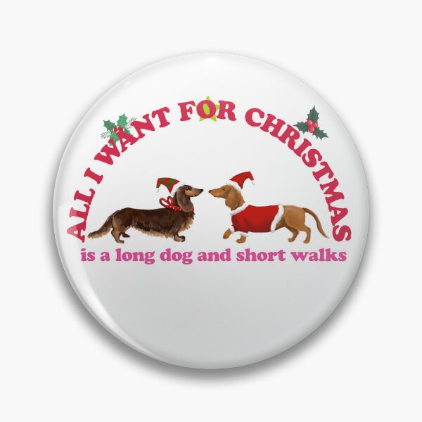 Artikelvorschau, Lustiger Dackel Weihnachten Lange Hunde kurze Spaziergänge entworfen und verkauft von KMKDesignStudio.