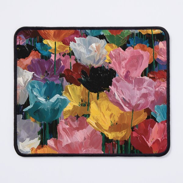 Item preview, Vibrant Tulips Modern Floral Home Decor Art designed and sold by AutoPopStudio.