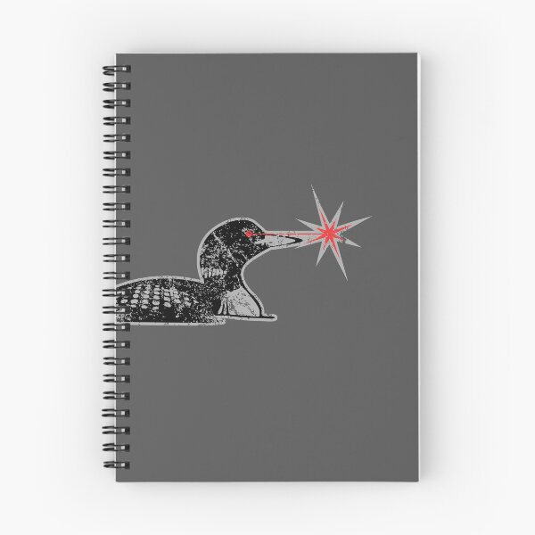 Item preview, Distressed Laser Loon designed and sold by Brain and Bones.