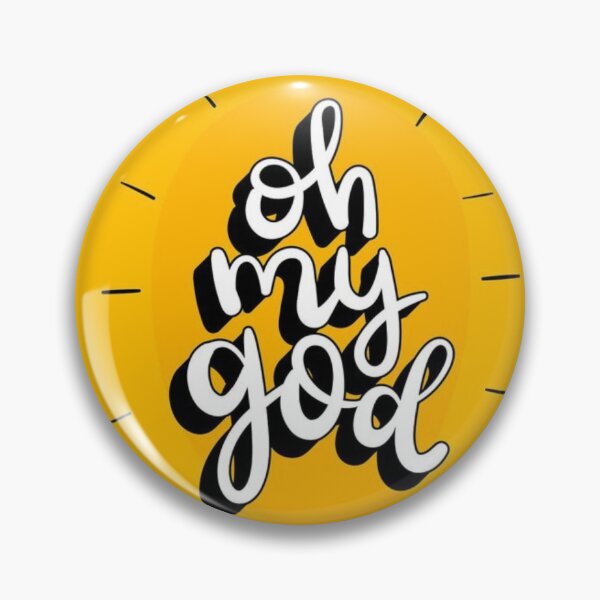 Item preview, Oh My God Funny Typography Design – Bold Hand Lettering designed and sold by aloksahu123.