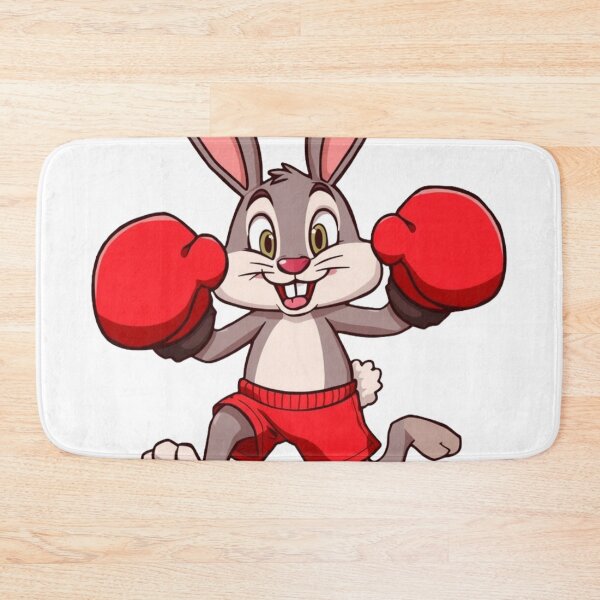 Item preview, Funny Cartoon Boxing Rabbit Oversized Gloves Bunny designed and sold by Martial-Art-23.