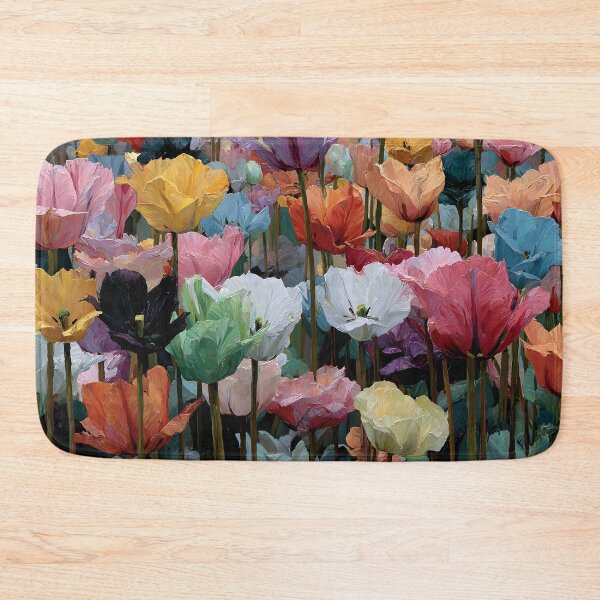 Item preview, Elegant Tulips Fine Art Flower Painting designed and sold by AutoPopStudio.
