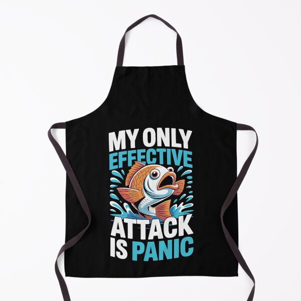 Item preview, MY ONLY EFFECTIVE ATTACK IS PANIC designed and sold by jkrphoto.
