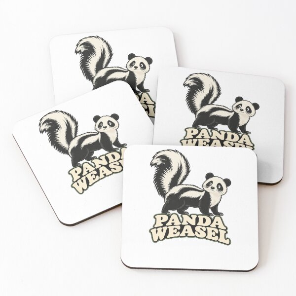 Item preview, Funny Panda Weasel Cute Animal Skunk Pun Art designed and sold by elderberry.