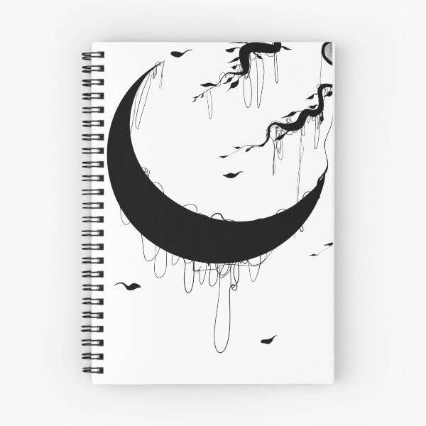 Item preview, Crescent Moon with Toothy Mouths | Surreal Horror designed and sold by immortalmoonimp.
