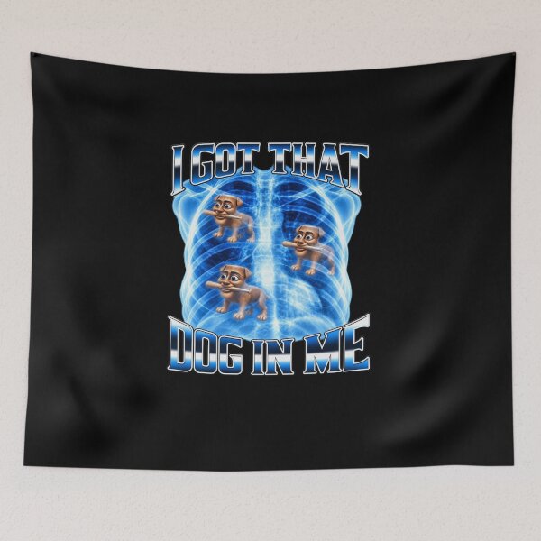 Item preview, Funny I Got That Dog In Me Tung Sahur X-Ray Meme Art designed and sold by elderberry.