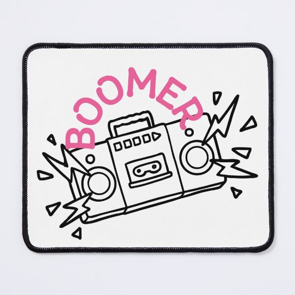 Item preview, Pink Boomer Curved Text Aesthetic designed and sold by KMKDesignStudio.