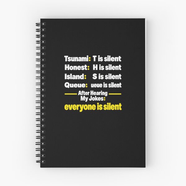Item preview, Everyone Is Silent Wordplay Joke designed and sold by elderberry.