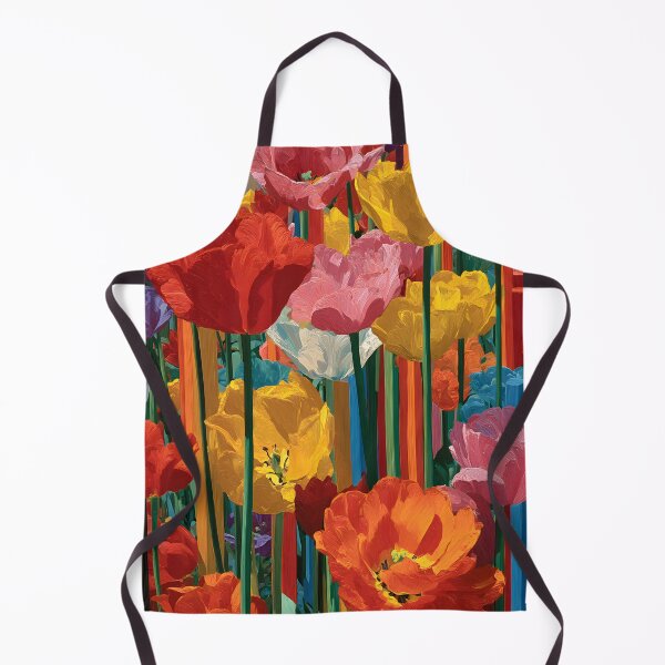 Item preview, Spring Tulips Colorful Botanical Wall Decor designed and sold by AutoPopStudio.
