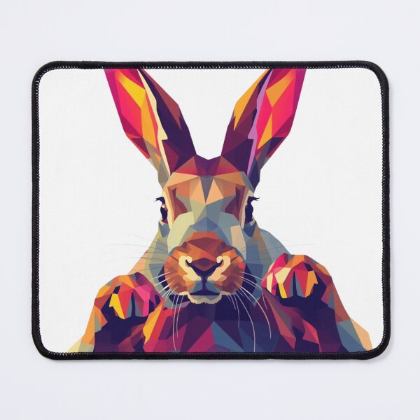 Item preview, WPAP Geometric Boxing Rabbit Modern Pop Art designed and sold by Martial-Art-23.