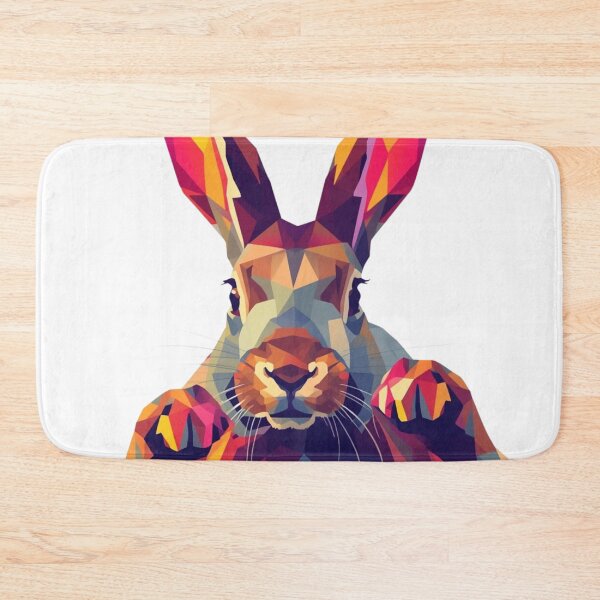 Item preview, WPAP Geometric Boxing Rabbit Modern Pop Art designed and sold by Martial-Art-23.