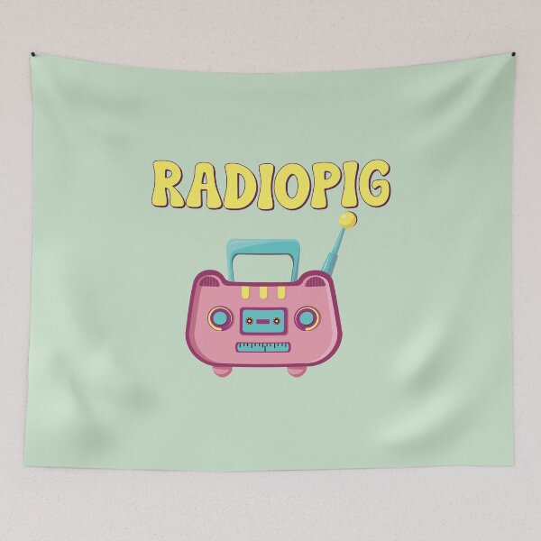 Item preview, Radiopig Aesthetic Cassette Player designed and sold by sinemosis.