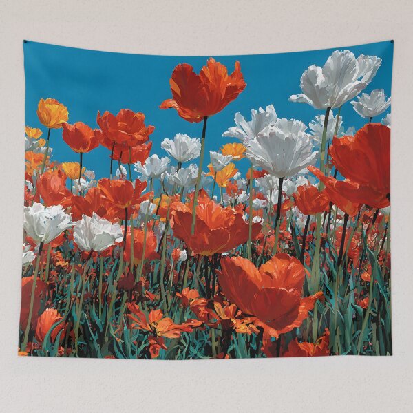 Item preview, Artistic Tulips Flower Painting Nature Inspired Art designed and sold by AutoPopStudio.