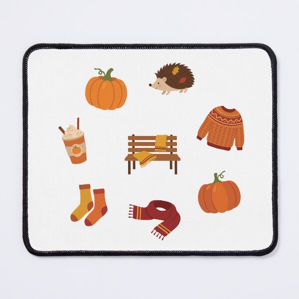 Item preview, Cozy Autumn Season Elements designed and sold by BetweenForms.