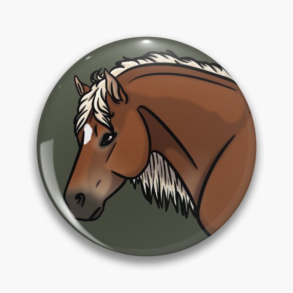 Item preview, Mealy Red Chestnut Haflinger designed and sold by Old Water Cryptid .