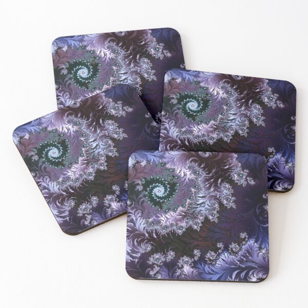 Item preview, Purple fractals designed and sold by KingsArtworx 2.