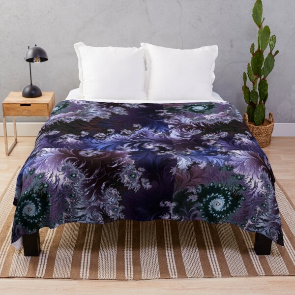 Item preview, Purple fractals designed and sold by KingsArtworx 2.