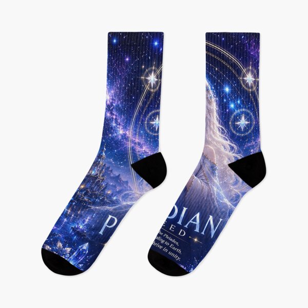 Item preview, Pleiadian Starseed – Celestial Cosmic Fantasy Woman Art designed and sold by Alcyone-Blue.